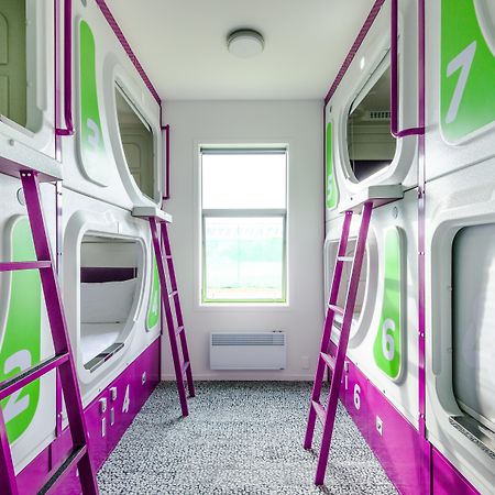 Lylo Christchurch Exteriör bild A capsule hotel in Osaka, Japan