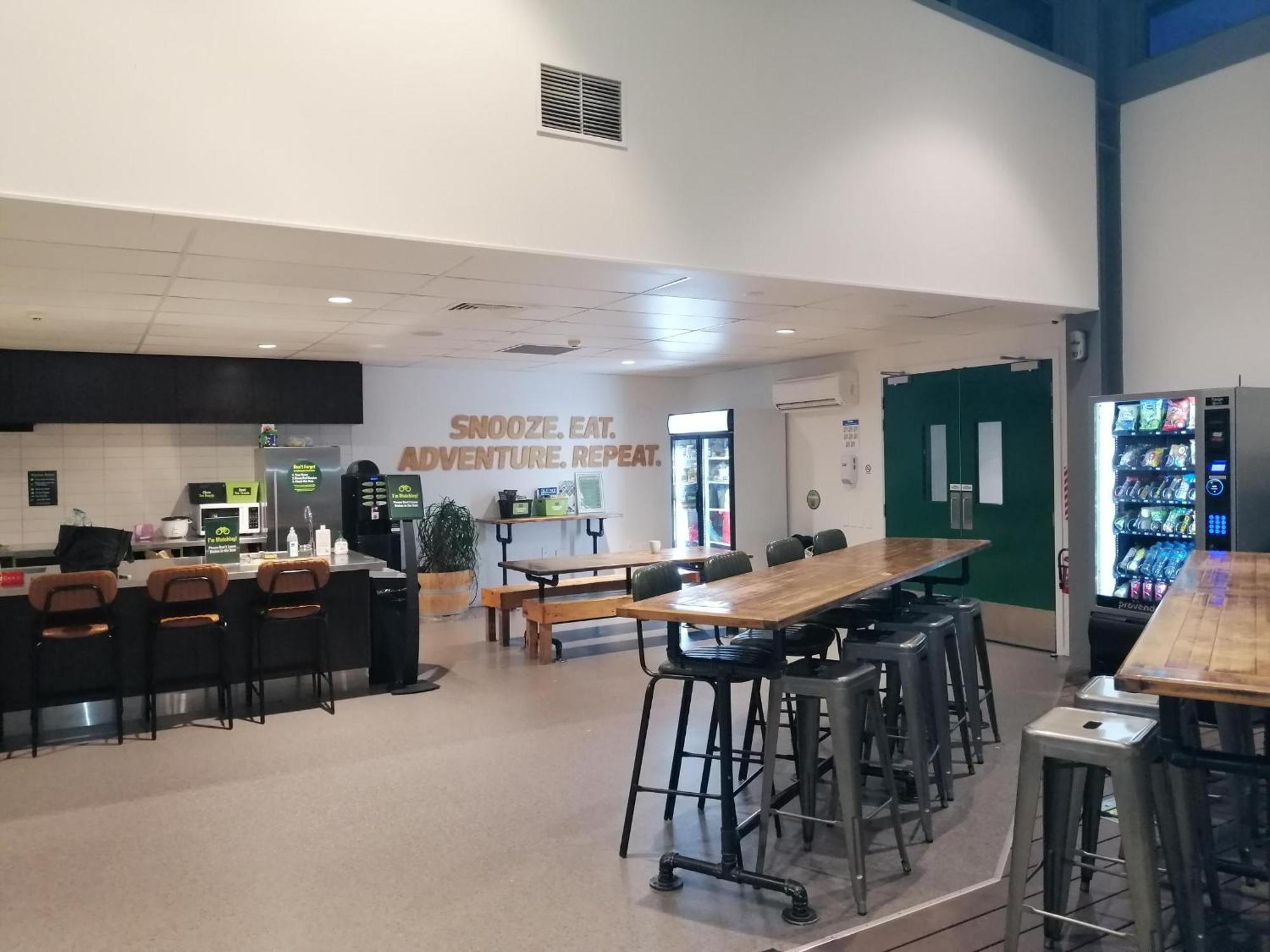 Lylo Christchurch Exteriör bild The interior of the Student Life Center